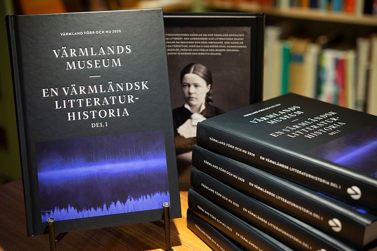 Omslag: En värmländsk litteraturhistoria del 1 -  liggande