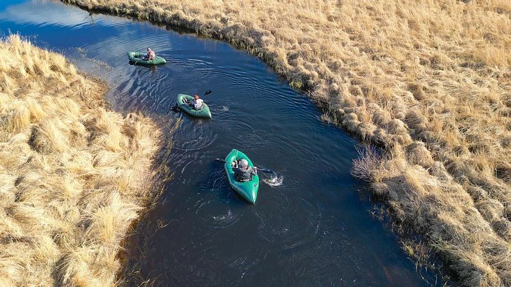 Packrafting Vidinge Gård