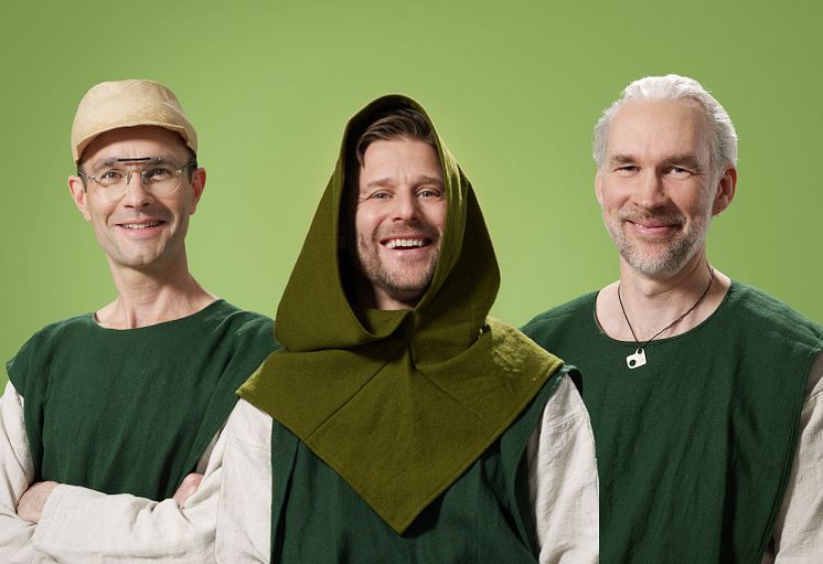 Nils Berg, Niklas Lind & Olle Linder från Hovturnén