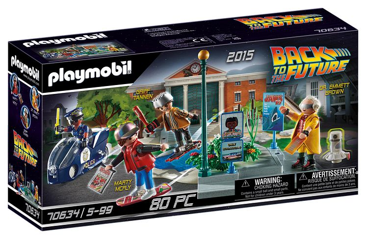 Back to the Future Part II Verfolgung mit Hoverboard (70634) von PLAYMOBIL