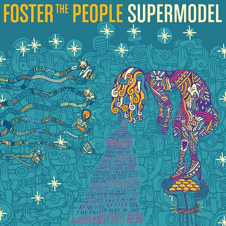 Foster The People - Albumomslag "Supermodel"