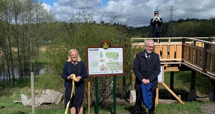 Invigning Lillsjön 2