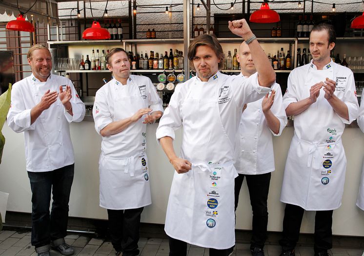 Tommy Myllymäki Sveriges representant i Bocuse d'Or 2014-2015