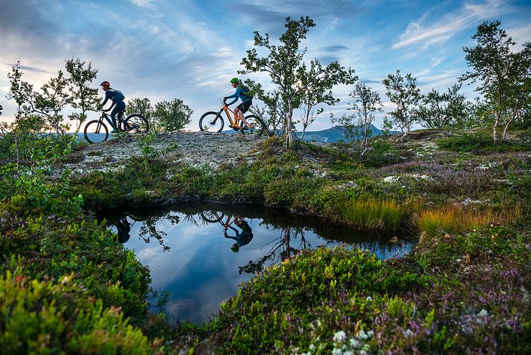 Mountainbike i Lofsdalen