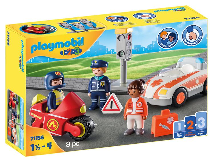 PLAYMOBIL 1.2.3_Helden des Alltags (71156)