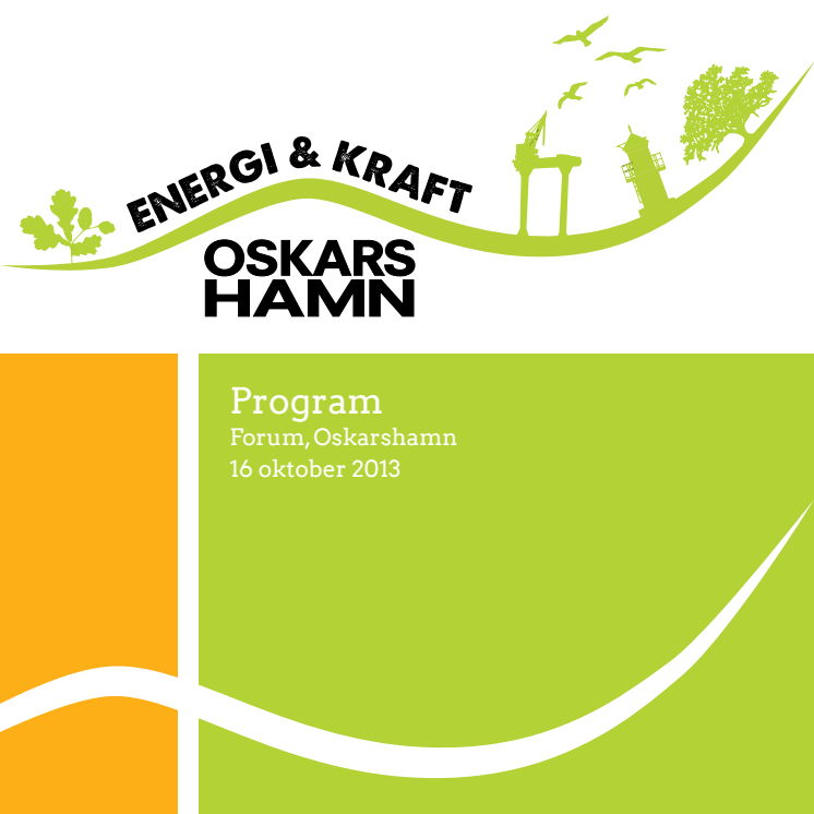 Pressinbjudan: Konferensen Energi & Kraft i Oskarshamn den 16/10