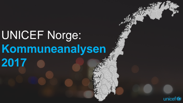 UNICEFs kommuneanalyse: Store forskjeller mellom kommunene.