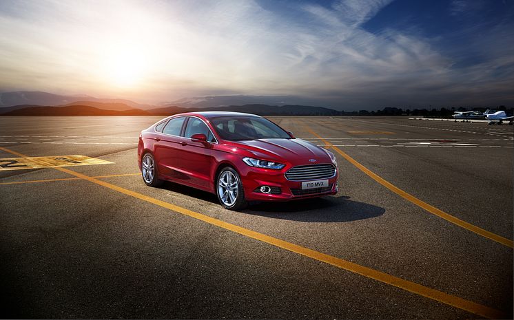 Nye Ford Mondeo - nå også med AWD - kommer til Norge november 2014