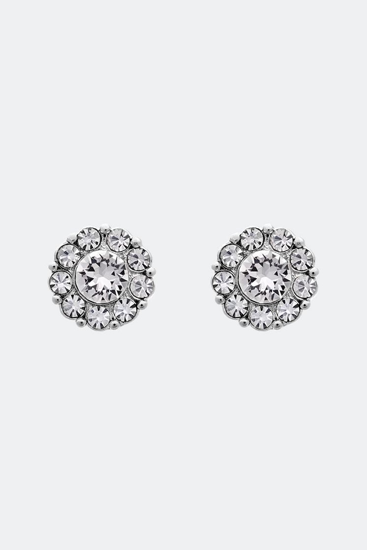 Petite Miss Sofia earrings - Crystal (Silver) - 329 kr