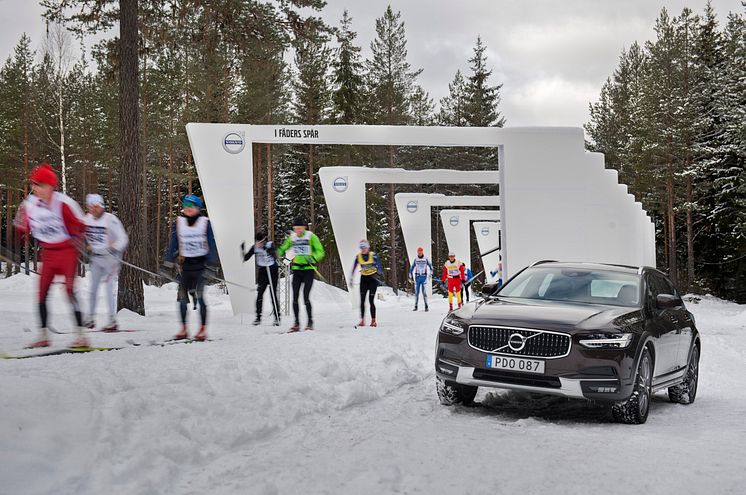 Volvospåret Vasaloppets vintervecka