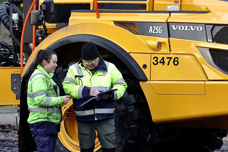 Volvo A25G lastväxlare - Stefan Lundqvist