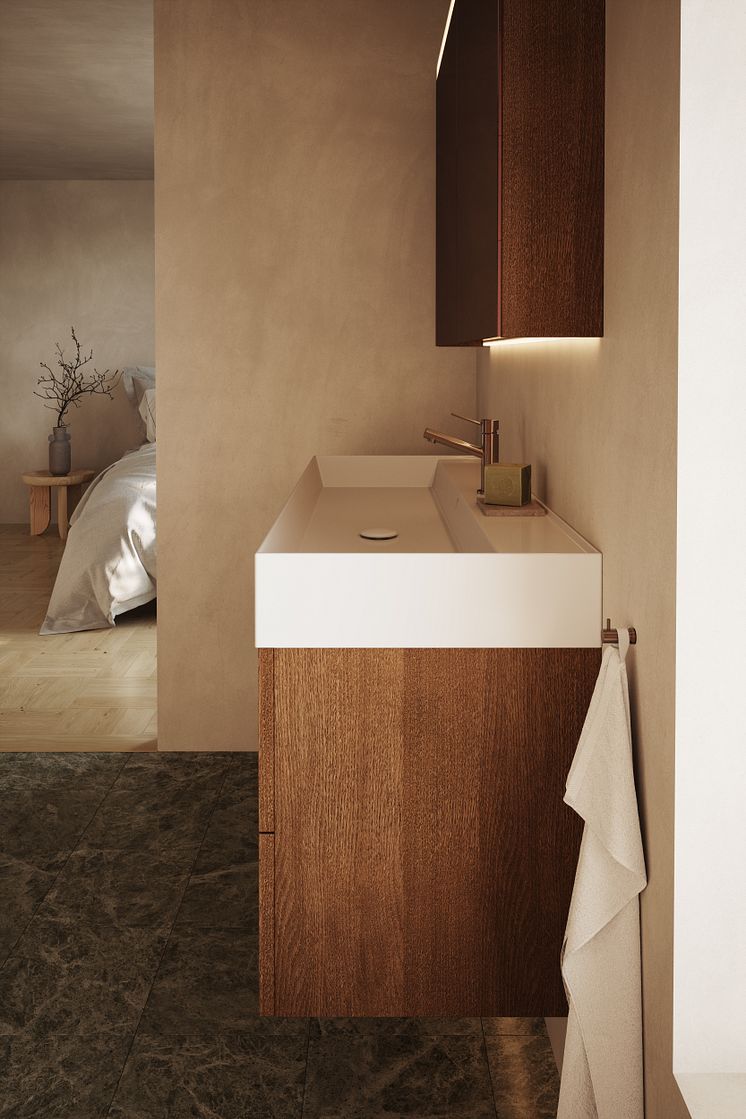 Core Sense vanity with washbasin Sharp