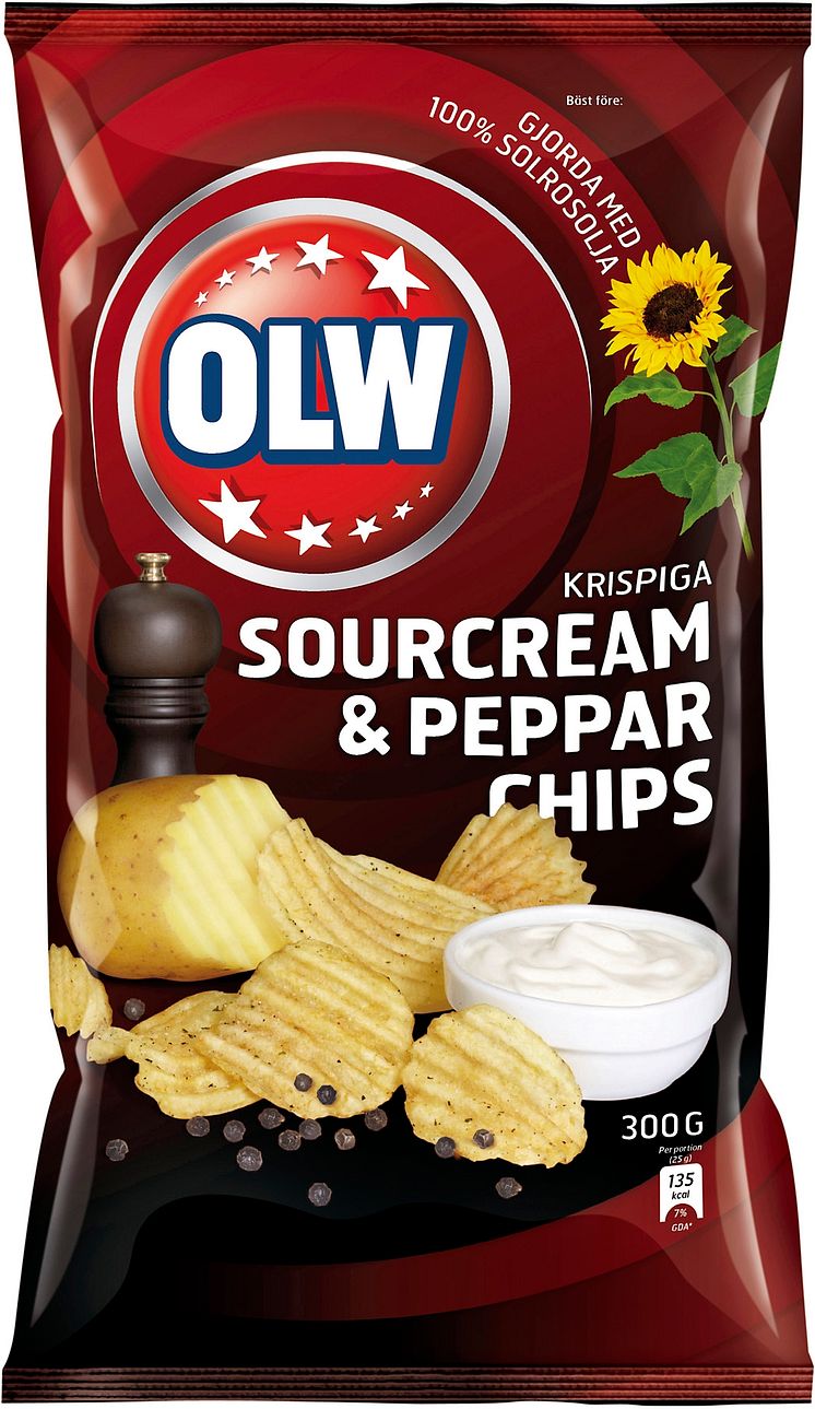 OLW Sourcream & Peppar 