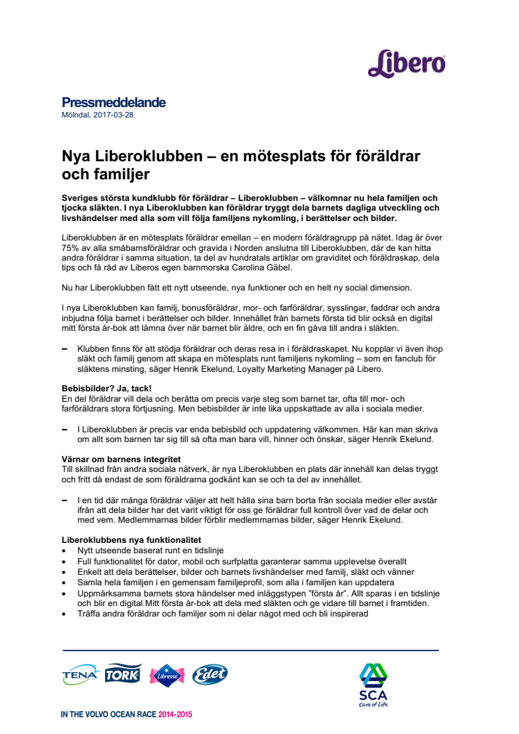 Nya Liberoklubben – en mötesplats för föräldrar och familjer