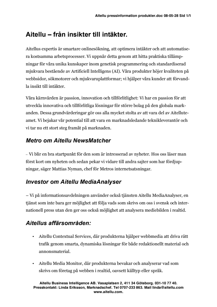 Aitellu företagspresentation pdf