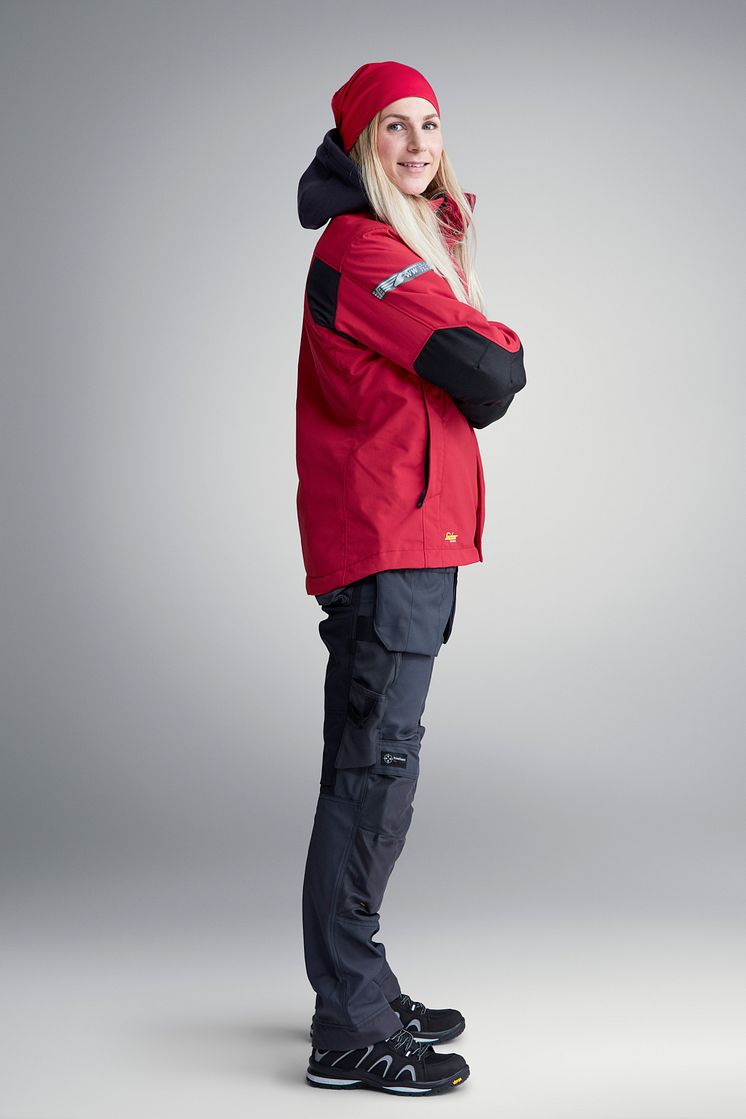 1107 AllroundWork, 37.5® vinterjakke for kvinner, rød
