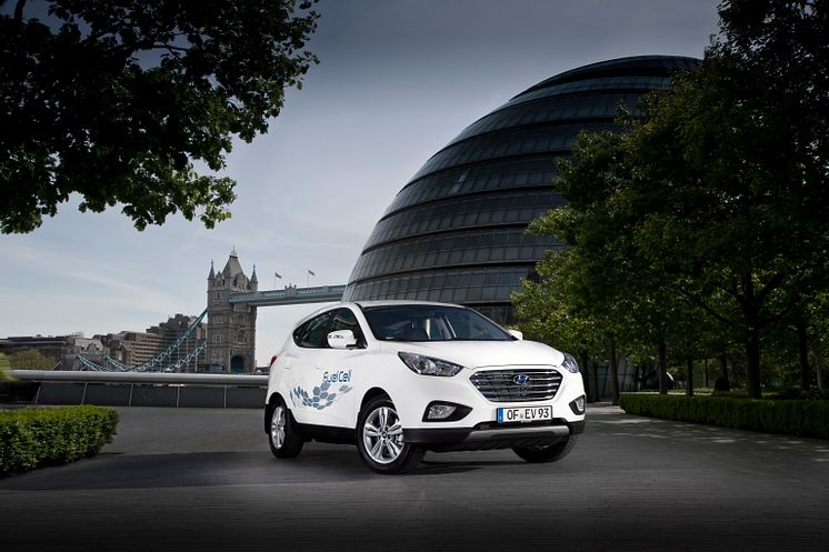 Hyundai ix35 Fuel Cell började serietillverkas i januari 2013