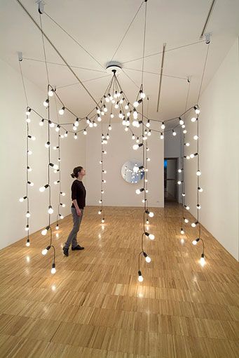 Installation view, Light Pavilion. Jeppe Hein