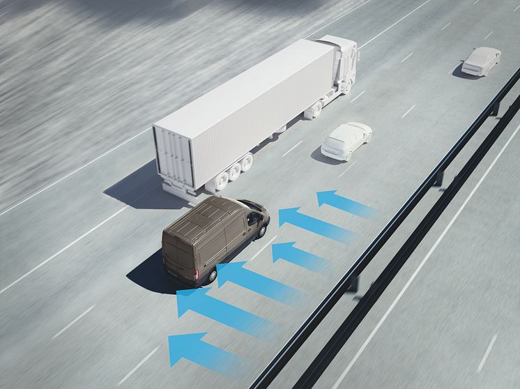 Ford Transit - Side Wind Stabilisation