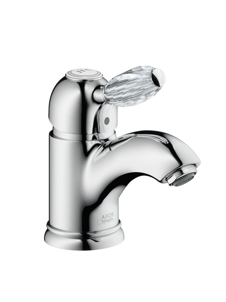 Axor_Carlton_Swarowski_Washbasin Mixer_Elliptical Handle