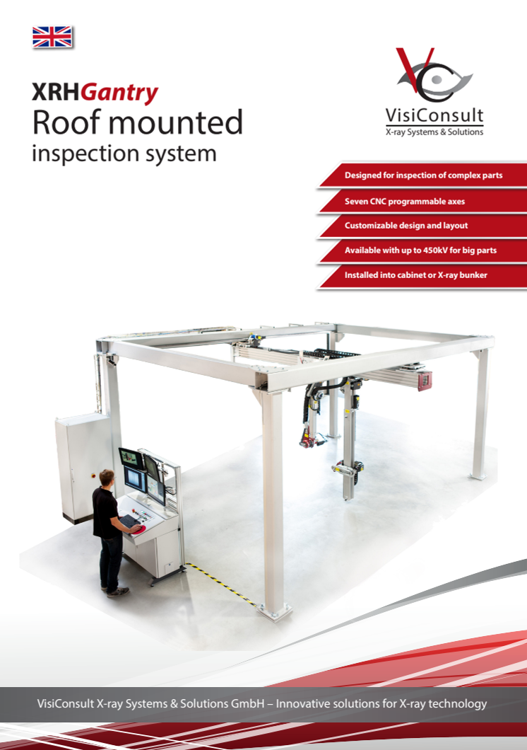 XRHGantry - Roof mounted inspection system