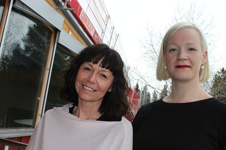 Helena Ranängen och Åsa Lindman