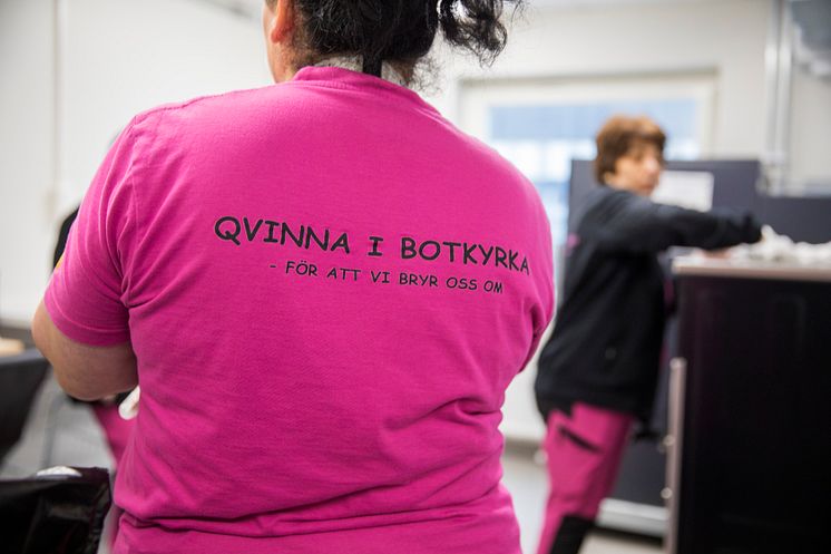 Jämställdhetssatsningen Qvinna i Botkyrka, ett av flera exempel på Botkyrkabyggens insatser för ökad mångfald
