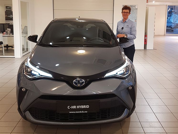 Oppgradert Toyota C-HR er klar for veiene i Mosjøen