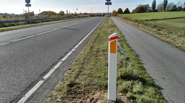 Stolpe med koll