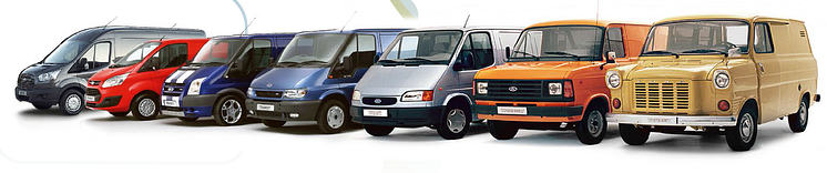 Ford Transit gennem historien