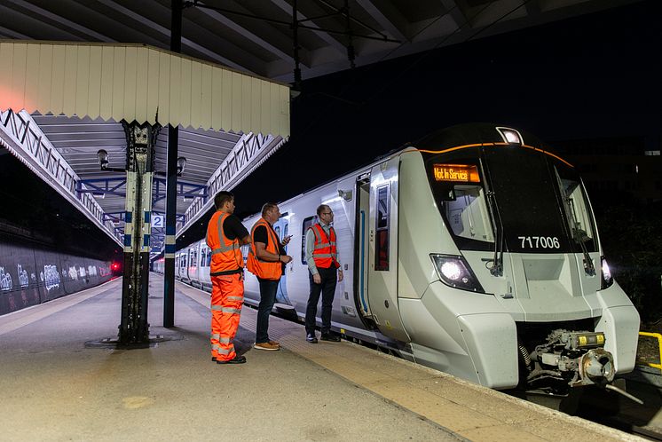 ETCS frequency test - Drayton Park 2