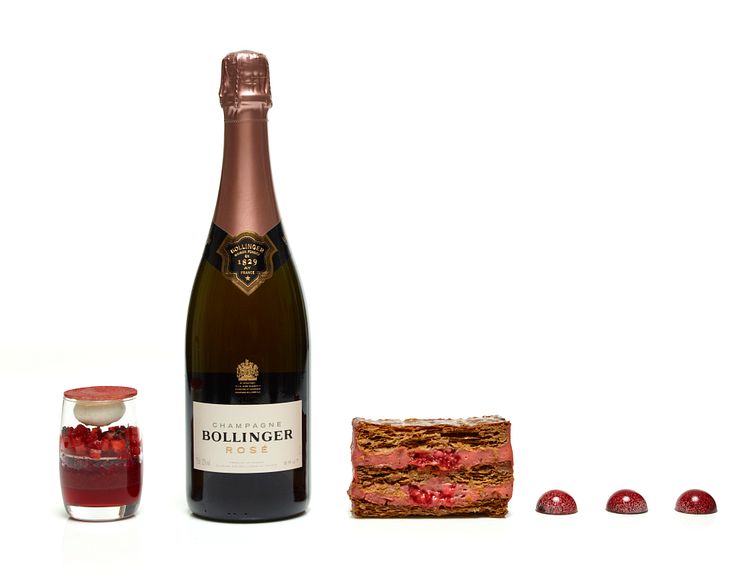 Bollinger Rosé - jordgubbar