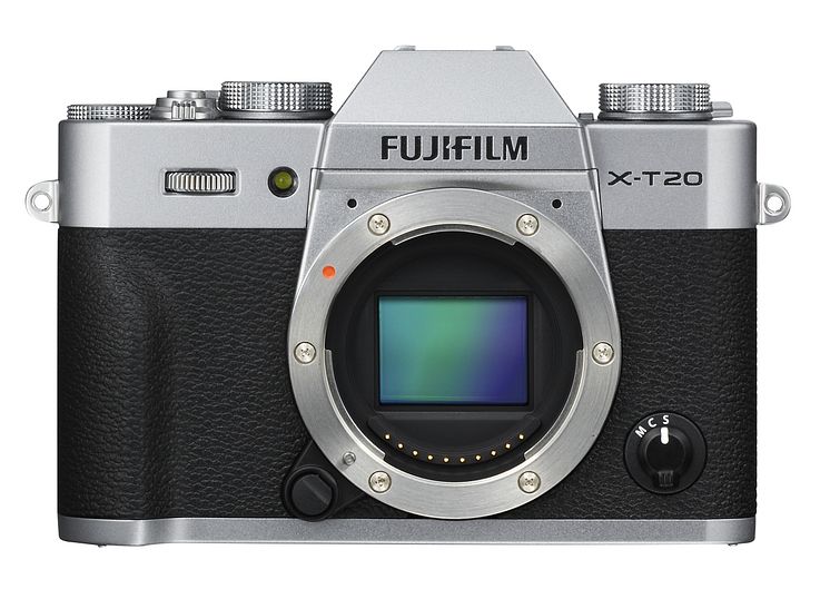 X-T20 Body Silver Front