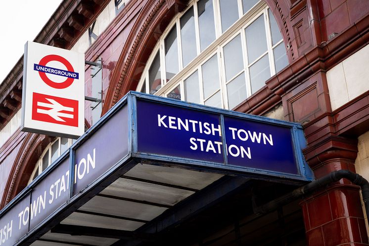 Kentish Town station main entrance