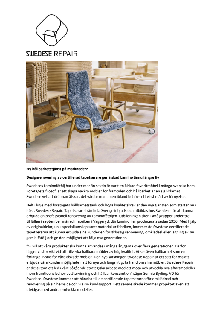 Swedese repair