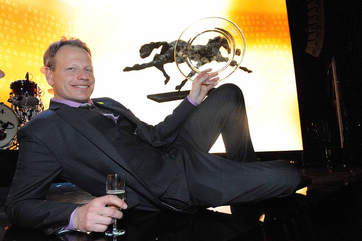 Joakim Lövgrens Brioni blev Årets Häst 2011