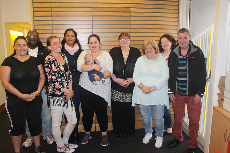 ng homes tenants who took part in the first Getting Ahead programme meet regularly to catch up on their progress.