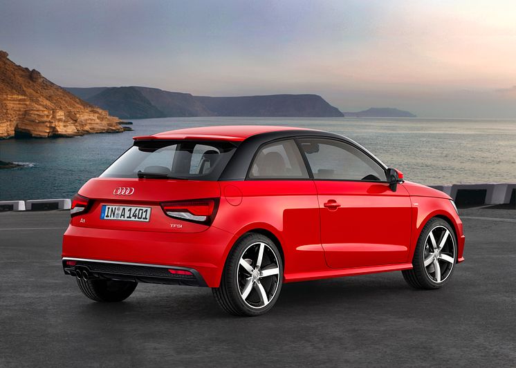 A1 red side rear