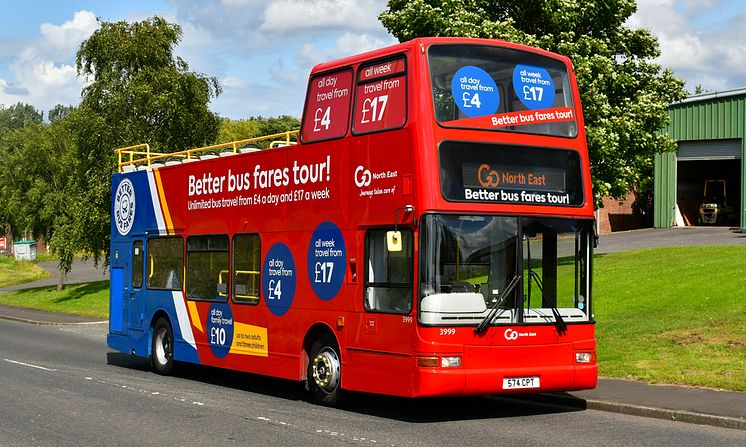 Open-top buses set to spread sunshine cheer and happiness