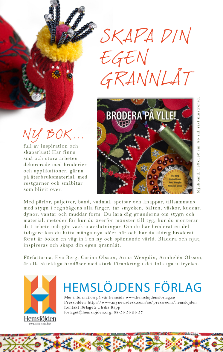 Brodera din egen grannlåt!