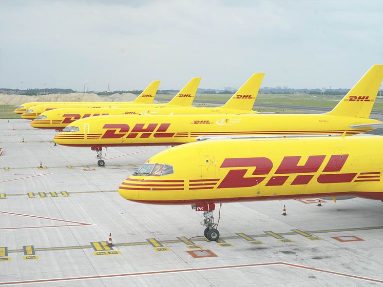 DHL er en del af verdens førende logistikkoncern, Deutsche Post DHL 