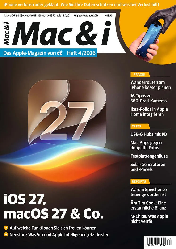 Cover Mac & i 4/2026