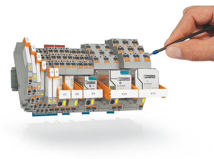 Det nye industrielle relæsystem til enhver relæapplikation