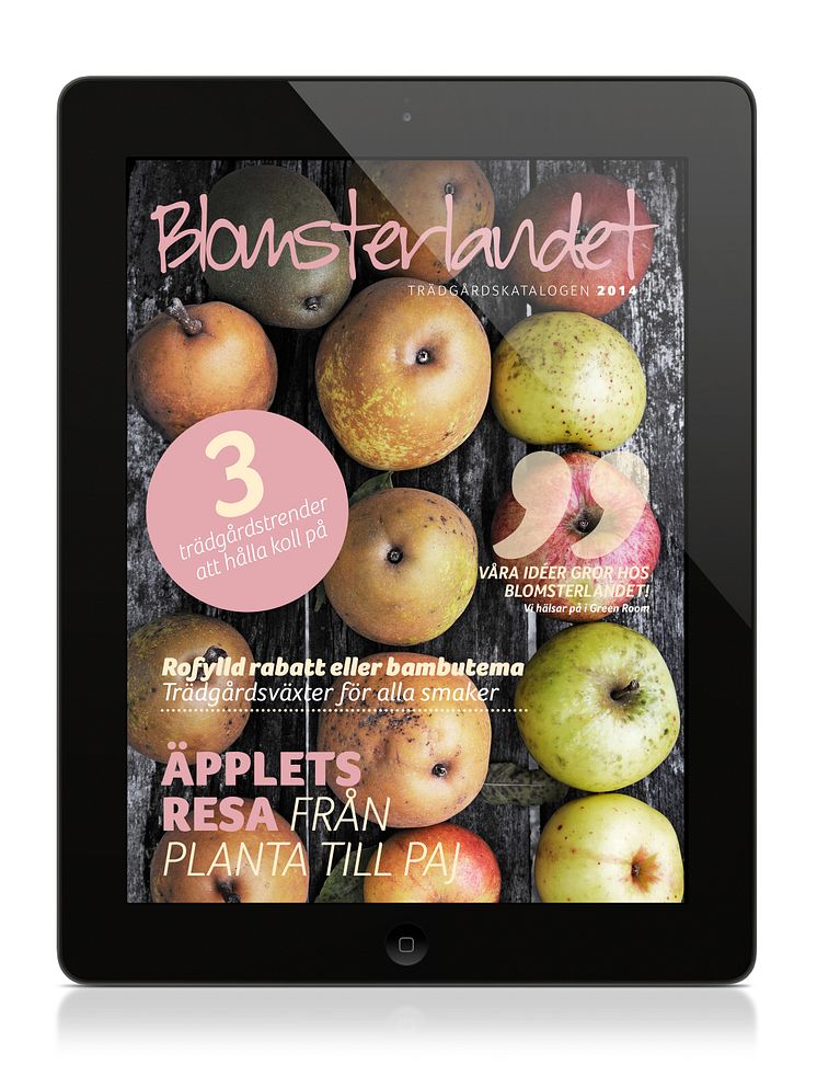 Blomsterlandet iPad-magasin högupplöst