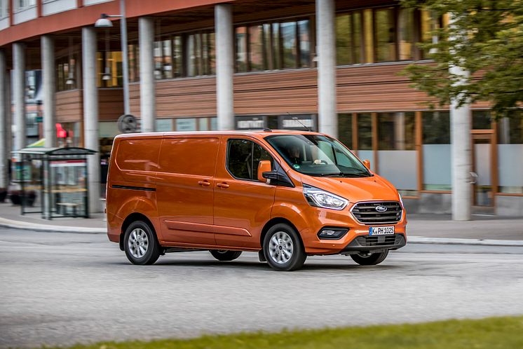 Ford Transit Custom ladbar hybrid 2019