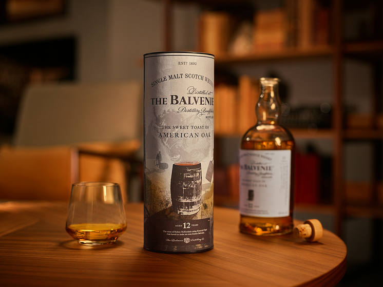 Balvenie The Sweet Toast of American Oak_Bottle and drink