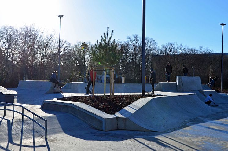 Neuer Skatepark in Leipzig 