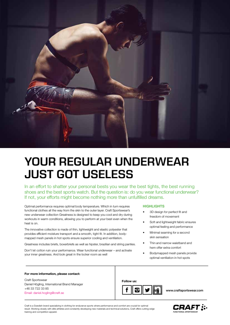 Your regular underwear just got useless