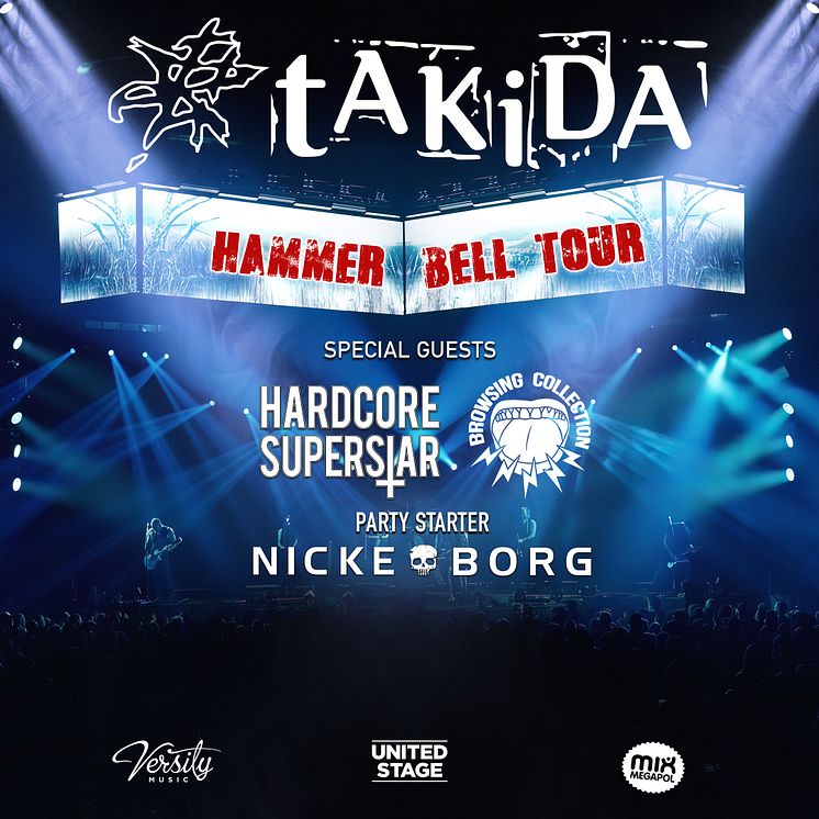 Hammer Bell Tour - posterbild