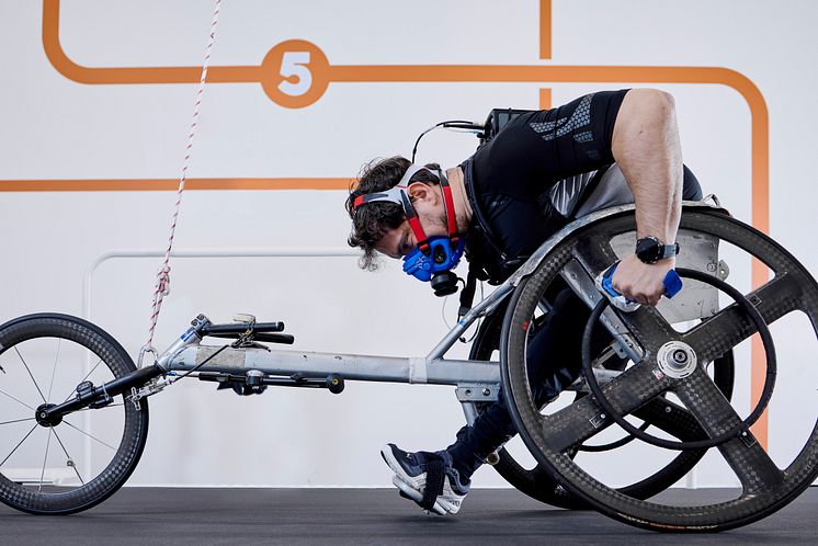 Multi-functional treadmill area-Wheelchair cycling